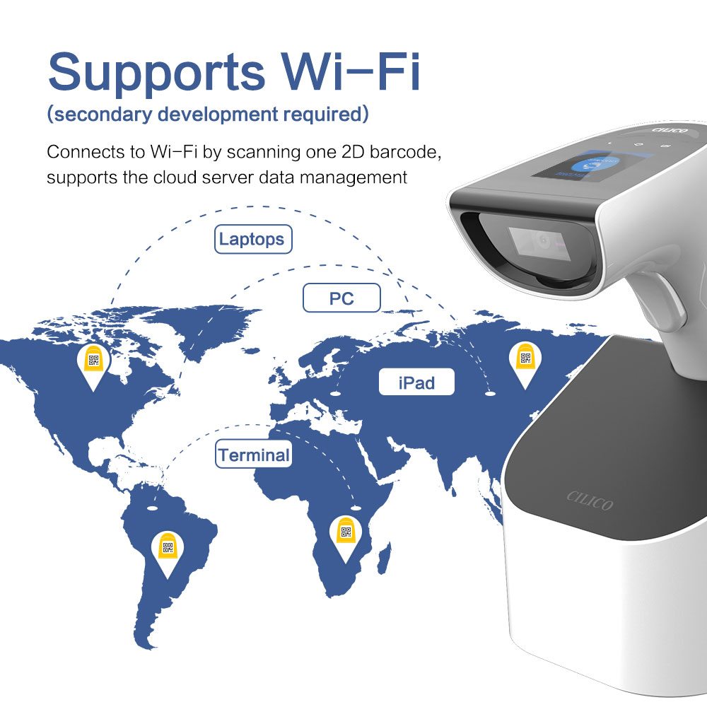 Escáner de código de barras WIFI IOT800