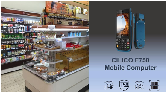Cilico F750 La computadora móvil robusta mejora la eficiencia de la operación de almacenamiento.